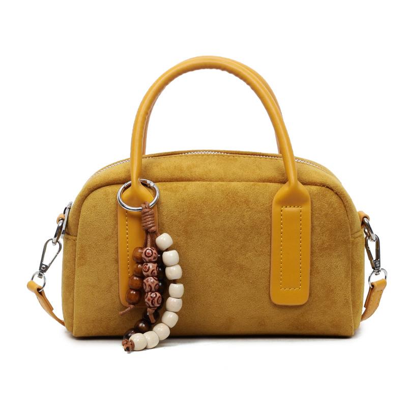 Niche Bag Women's New Handbag Small Bag Suede Small Square Bag Versatile Simple Shoulder Messenger Bag