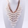 Pearl Necklace For Women Geometric Multilayer Vintage Fashion Jewelry Gift