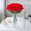 10Pcs Landscape Artificial Rose Flower Wedding Wreath Simulated Flowers Rose Wreath  Home Decor