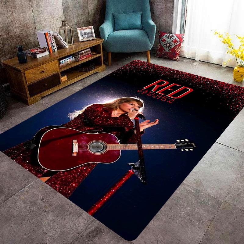 Version: Melody Passion carpet floor mats Living room and bedroom mats Christmas gifts Art Dormitory decoration