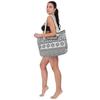 Large Beach Bag Waterproof Sandproof Beach Bags For Women Travel Beach Tote Bag Lightweight