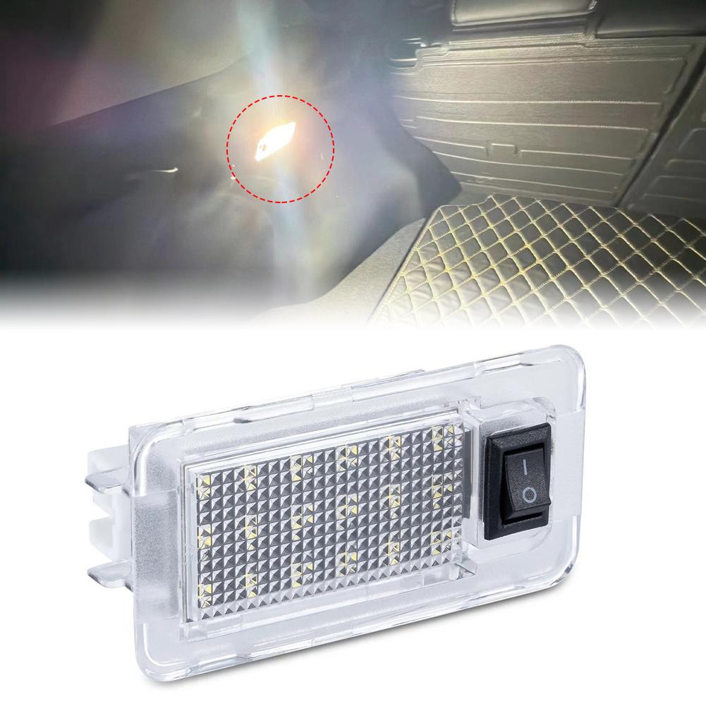 1 szt. Samochodowe światła LED tablicy rejestracyjnej Lampa tablicy rejestracyjnej Światło bagażnika Wymiana światła 12V Światło do RAV4 MK5 Prius Siena Venza