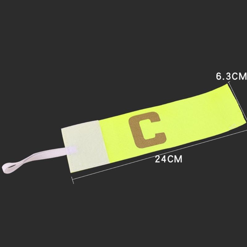 Football Captain Armband Leader Competition Soccer Captain Arm Band Multicolour Armband Group Armband Football Training