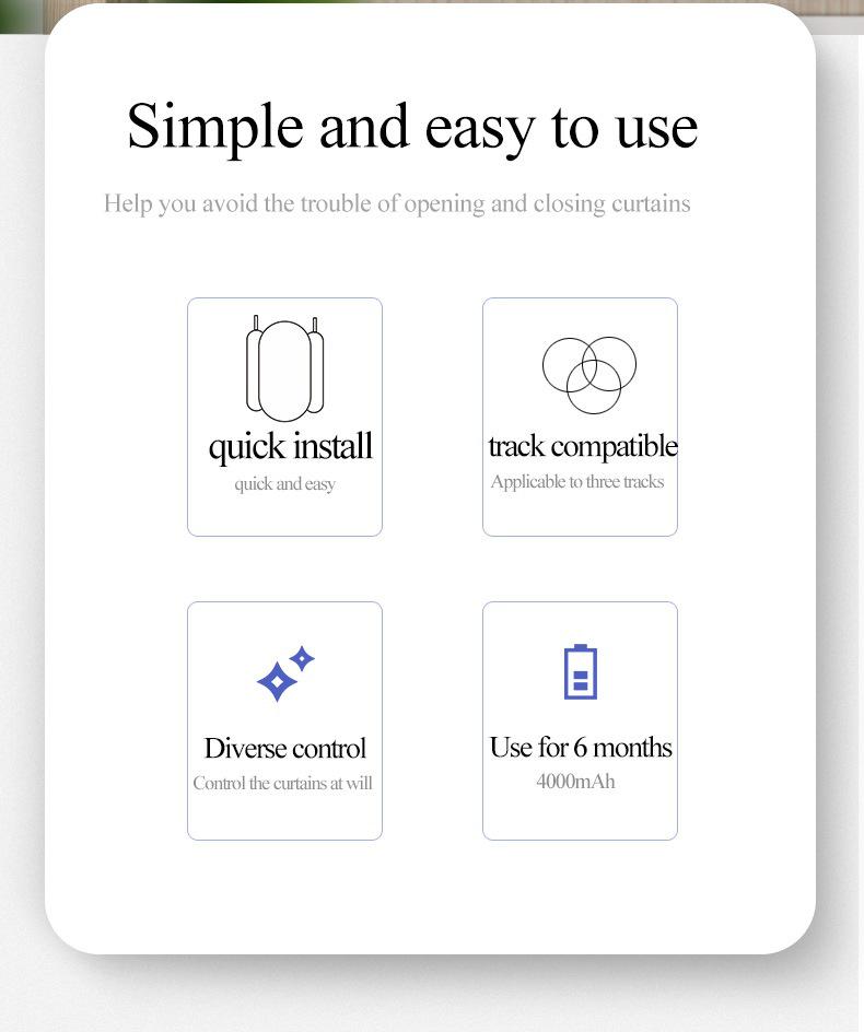 Smart WiFi Curtain Motor: Voice-Controlled Electric Curtain Companion