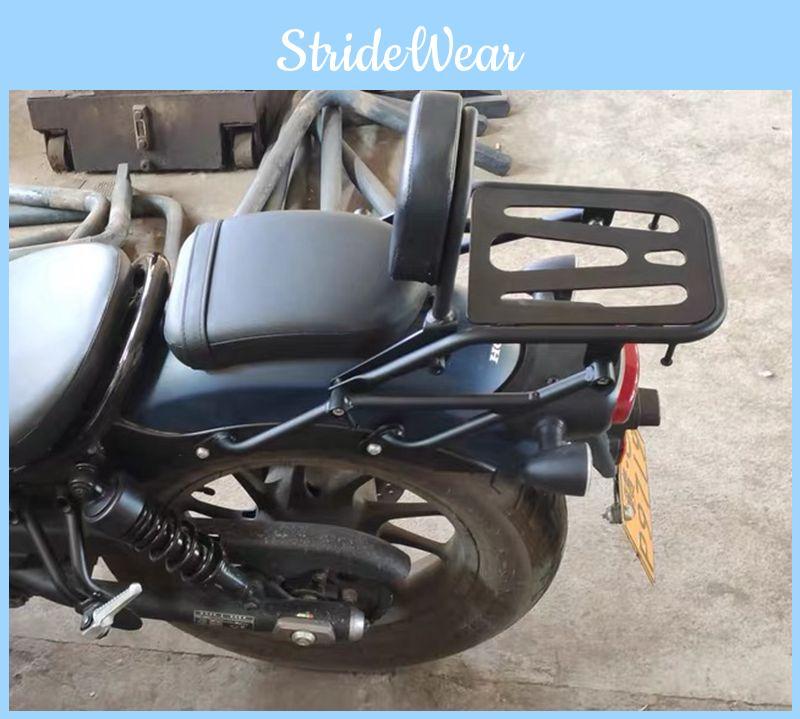 Versatile Honda Cm500 Cm300 Customizable Rear Rack Backrest For Rebel 500 Adventures