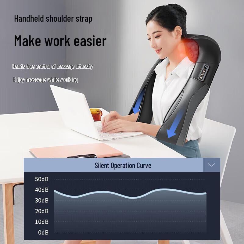 AUX Multi-function Shoulder and Neck Massager Shawl