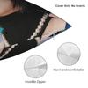 Kpop Style Cool Girl Lisa Pillow Case Comfy Pillow Cover Kawaii Cushion Cover For Office Car Home Decor