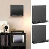 Record Holder Wall Mount Metal Organizer Storage Rack Wall-Mounted Record Display Book Shelf For Album Book DVD Nail Polish