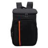 Insulated Cooler Backpack Multiple Pockets Large Capacity Lunch Bag for Picnic Camping Beach Black