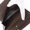 LOUIS VUITTON Portefeiulle International Purse N61217 Brown Damier canvas unisex Used