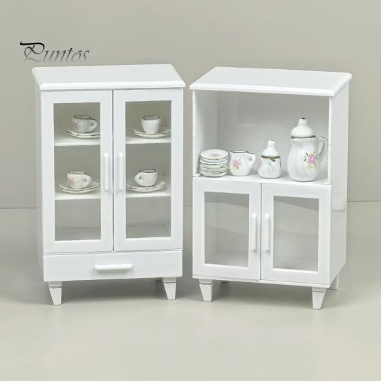 2 Teile/Satz 1:12 1:Miniatur-Bücherregal-Set im Maßstab 6 für Puppenhäuser, Mini-Puppenhaus-Ausstellungsregal, Modell, winziges Bodenregal, Bücherregal, Möbelzubehör