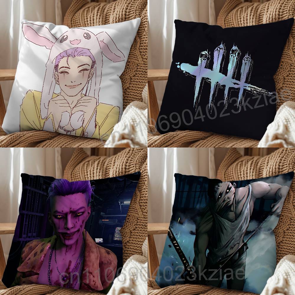 Trickster Dead by Daylight Trapper Pillow Case Sofa Living Room Bedroom Headboard Backrest Cushion Square Cushion Nap Time