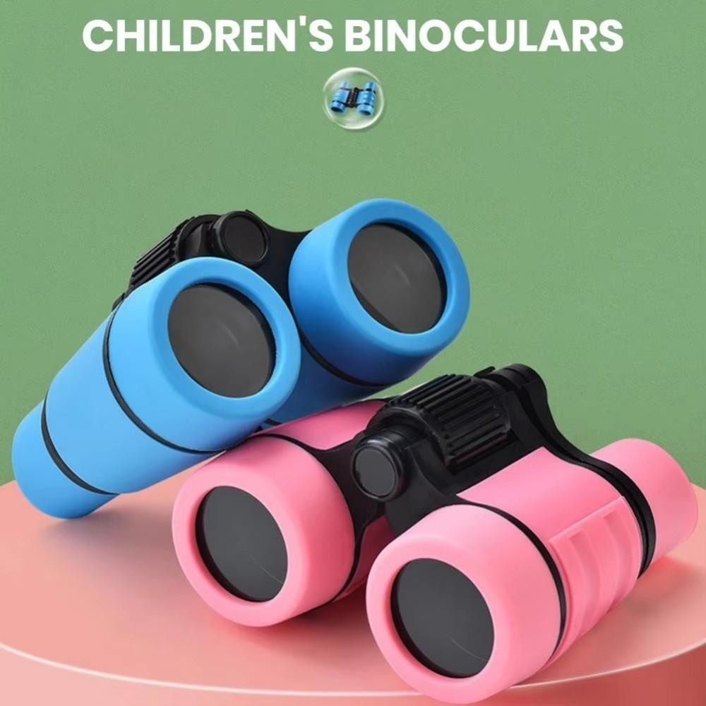Double Tube Kids Telescope 4X30 Magnification Science Education Toy Portable Binocular  Exploring