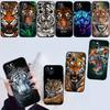 Animal Tiger Phone Case for Redmi Note 12 12S 12C 13 13C 13R 14 14S 14R 14C 11A 13X A3 A3X A4 A5 Pro Max Plus