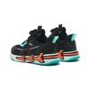 Anta Kids Bow Speed Comfortable Shock Absorbing Durable Low Top Running Shoes Kids sneaker Black Orange 312339908-4