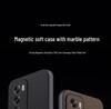 OPPO Reno 12/12Pro Magnetyczne Etui na Telefon z Ochroną przed Upadkiem, Pełne Pokrycie, z Modną Teksturą