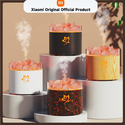 Xiaomi Crystal Salt Stone Aromatherapy Machine Colorful Atmosphere Lamp Atomization Humidification Suitable for Office and Bedroom