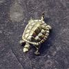 Vintage Handmade Polished Brass Turtledecorations Statues Metal Animal Sculptures Home and Office Decorations Tea and Pet Crafts