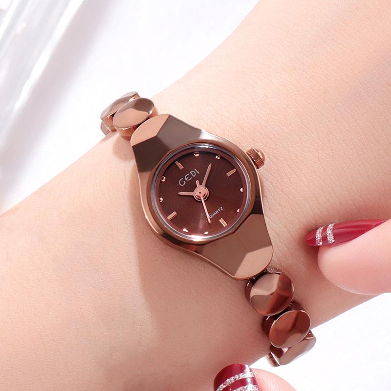 Alloy Bracelet Watch Student Niche High-End Quartz Watch Small And Exquisite Women S Watch