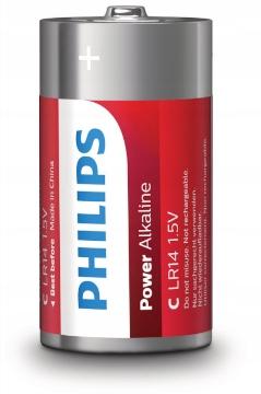 Philips Power Alkaline X C Batteries 2 Pcs