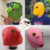 Cute and Funny Halloween Green Fish Head Red Fish Head Funny Cosplay Costume Mask Adult Carnival Party Fish Head Mask Latex