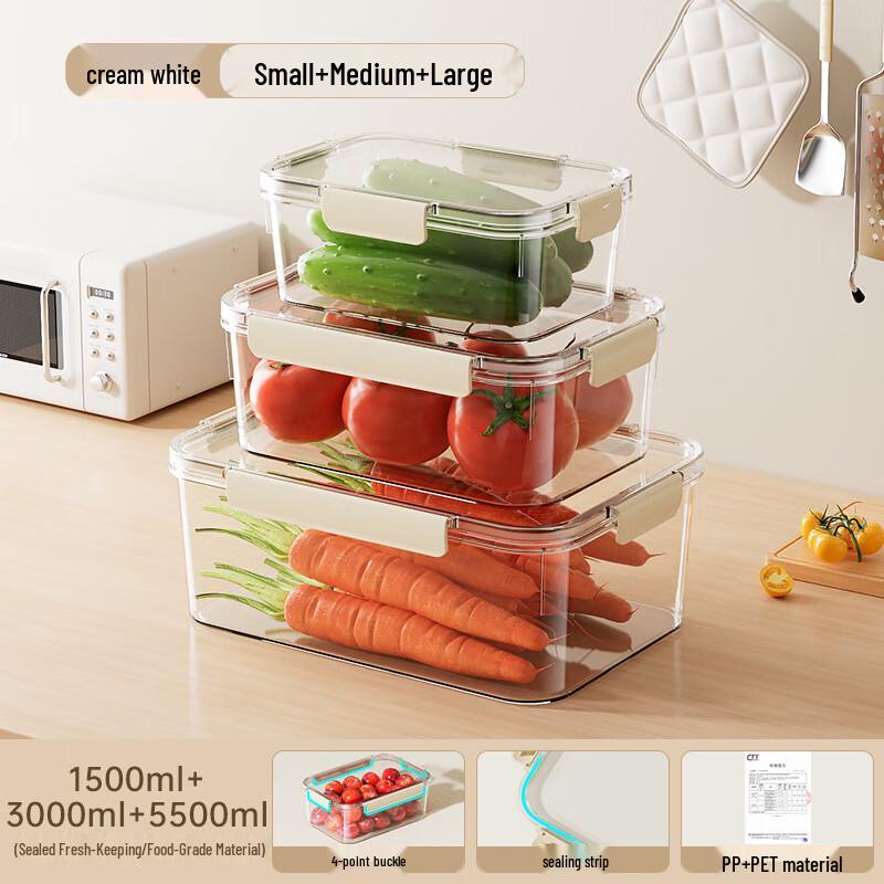 Pin Huan Food-Grade Plastic Storage Box Set
