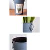 Galvanized Metal Vases for Flowers Farmhouse Decorative Flower Bucket with Handle Rustics French Tin Planter Bucket
