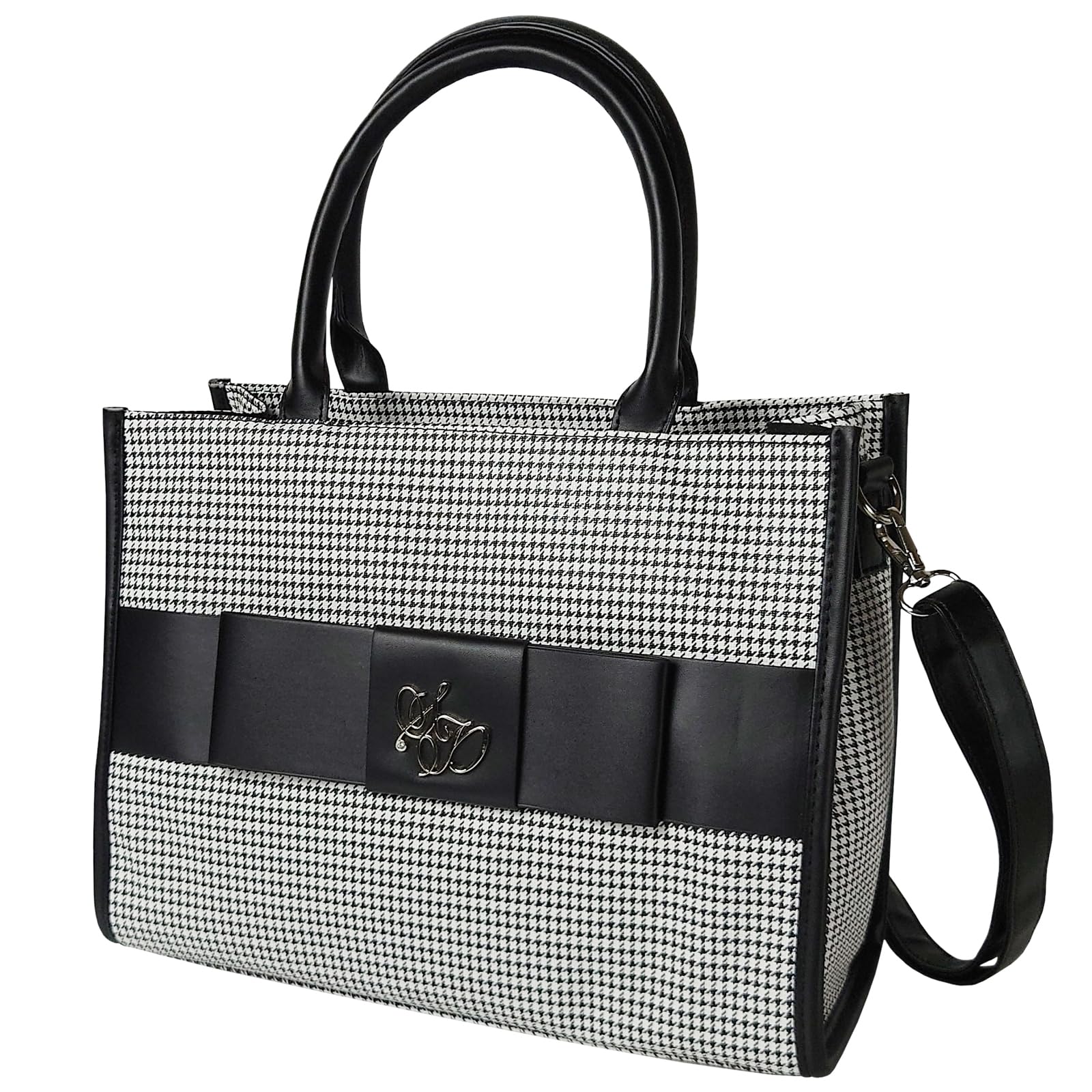 

Tote Large Shoulder Synthetic Zippered Mine Mass Gothic R78 Checkered [Cross Marberry] Bag, Capacity, Zippered, Women s, Bag, Stylish, Leather,