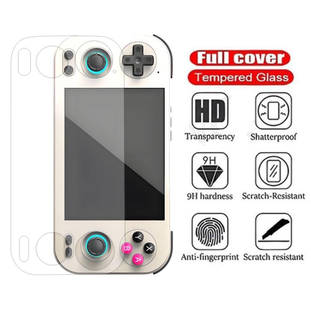 9H Tempered Glass Full Screen Protective Film Screen Protector for Anbernic RG476H Accessories