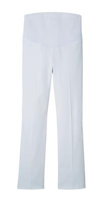 Medical Scrub Maternity Pants, Pants, White, Women's