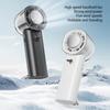 Rechargeable Portable Handheld Fan 5-Speed, 3600mAh, 162mm White