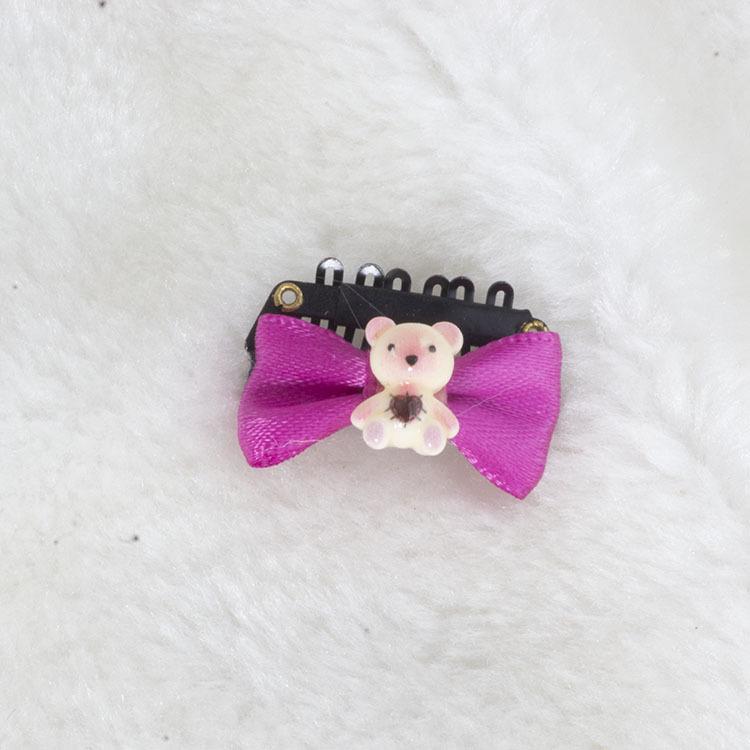 Bowknot Hair Clip for Yorkie, Maltese, Bichon & Pets