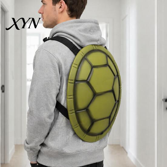 Funny Theme Party Outfit Turtle Shell Costume for Kids, Halloween Ninja Cosplay Accessory, Lightweight Stage Photography Prop EVA Backpack Dress