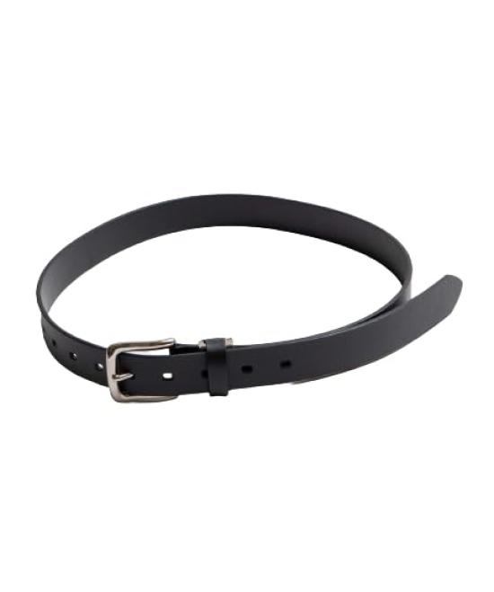 

WEGO Faux Leather Plain Black Belt, чёрный