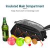 3 in 1 Fahrradgepäckträgertasche Gepäcktasche Wasserabweisende Fahrrad-Hinterradtasche Kühltasche mit 2 seitlichen Hängetaschen Fahrrad