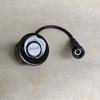 Auto Parking Sensor Opening Diameter 25mm Car Assist System Ultrasonic Front Back Cable 0.11m Reversing Radar Detector SteelMate