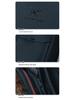 Men's Cotton Coat with Detachable Liner - Thickened Plus Velvet, Large Size Winter Jacket for Middle-Aged and Elderly.