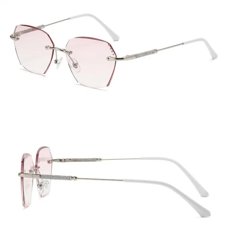 

Новые модные очки для чтения с бриллиантовой огранкой, анти-синий свет, пресбиопия, винтажные прозрачные очки по рецепту от 0 до +4,0 4.0