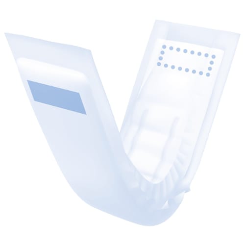Acty [Case Sale] Skin Care Adult Diaper/Disposable Pants Urine Absorbent Pads, 2-Use Absorption, 34 Pads X 6 Packs