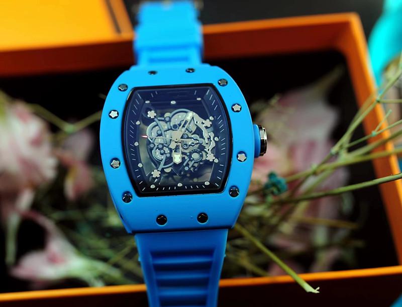 Wangr Unisex Transparent Hollow-out Wristwatch
