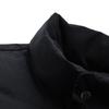 Li-Ning Badfive Water-Resistant Comfortable Casual Cold-Resistant Stand Collar Zipper Short Winter Down Jacket Men Jackets Black AYMU349-1