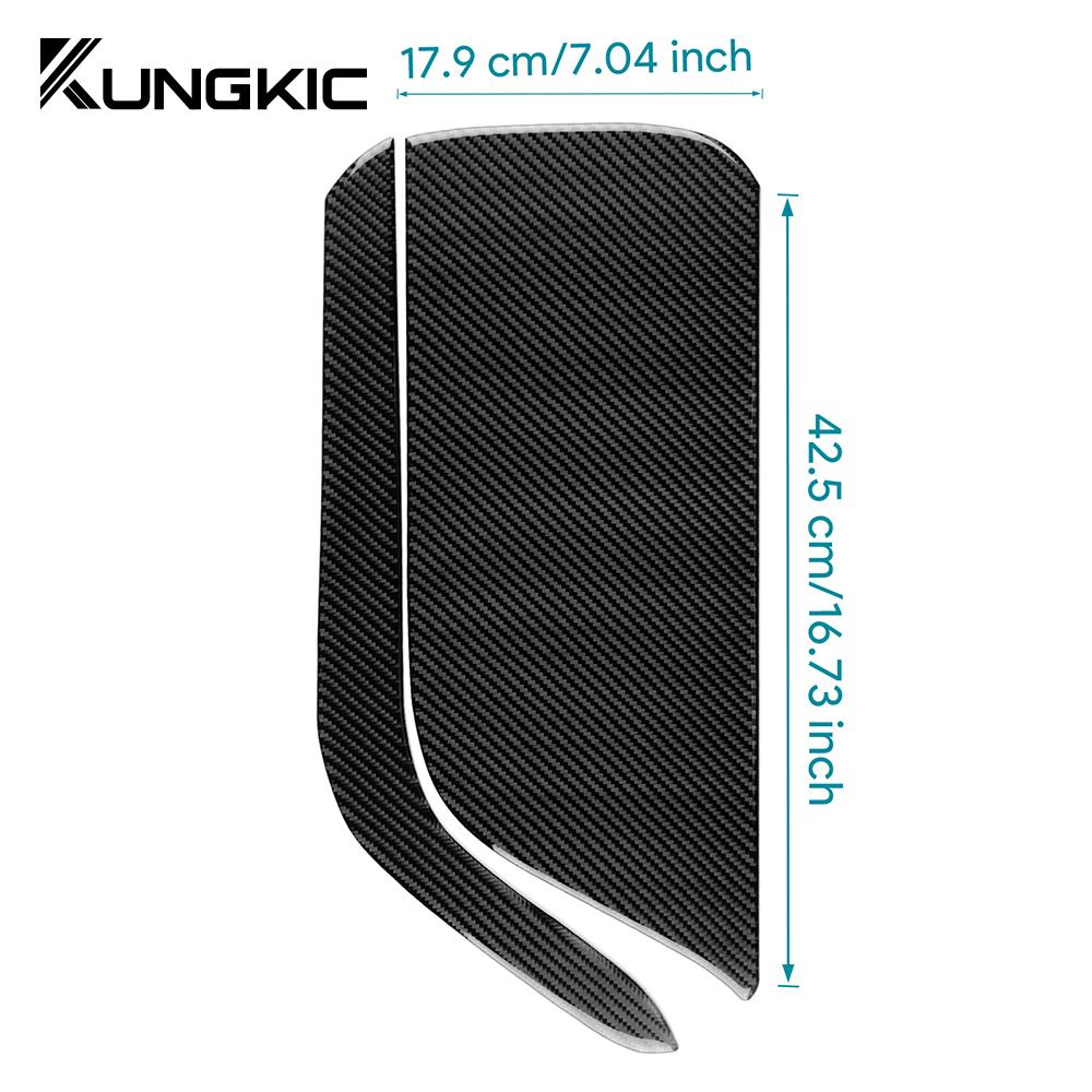 Real Soft Carbon Fiber For Toyota Camry 2018 2019 2020 2025 2025 2025 2025 LHD RHD Car Armrest Box Panel Interior Accessories