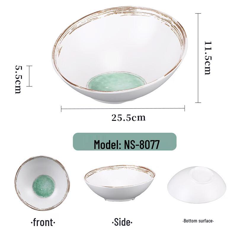 Japanese Style Melamine Rectangular Serving Plates