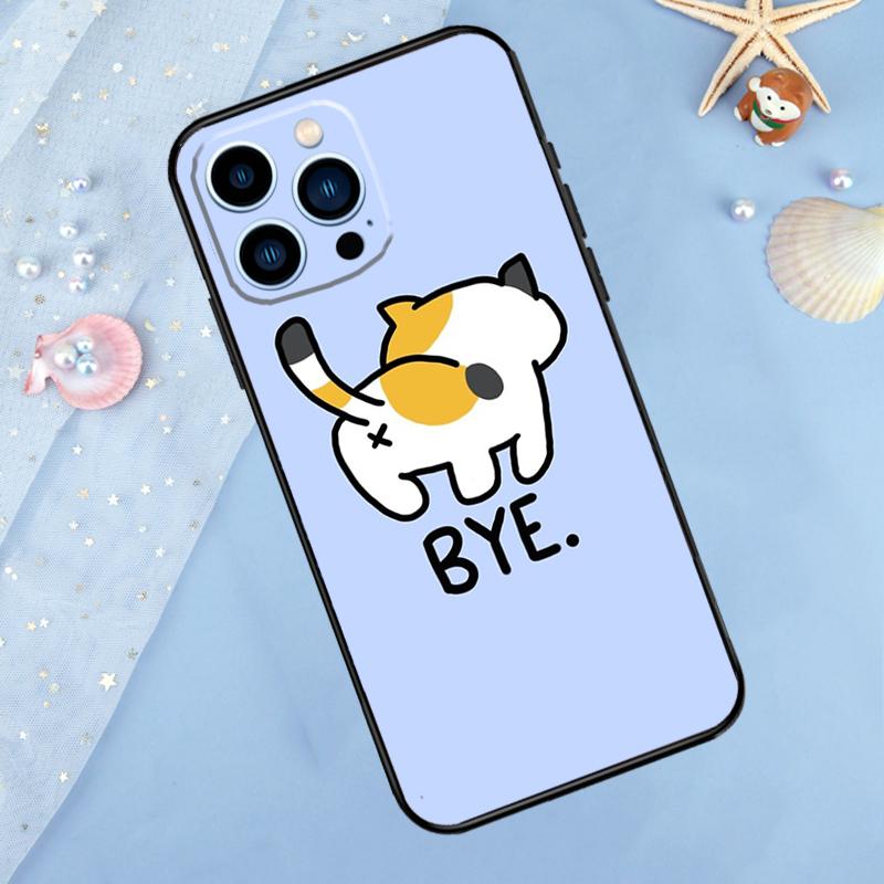Cute Cartoon Cat Case For iPhone 17 Pro Max 16 15 13 12 11 14 Pro Max Plus 12 13 Mini 16e 17 Air Back Cover