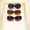 3PCS Fashion Oversized Sunglasses Women Plastic Female Big Frame Gradient Sun Glasses UV400  mujer