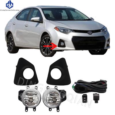 1 Set Nebelscheinwerfer Scheinwerfer Für Toyota Corolla SE 2014 2015 2016 Nebelscheinwerfer Auto Nebelscheinwerfer Kit Mit Kabelbaum Birne Schalter