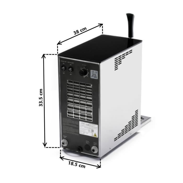 PYGMY 25/K Exclusive Zapfanlage Trockenkühler Compresseur Air 35L/h Sans CO2