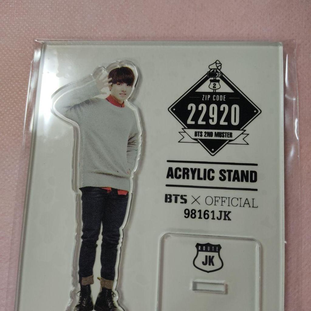 Used GUKU JUNGKOOK BTS 2ND 22920 Acrylic Stand Axta