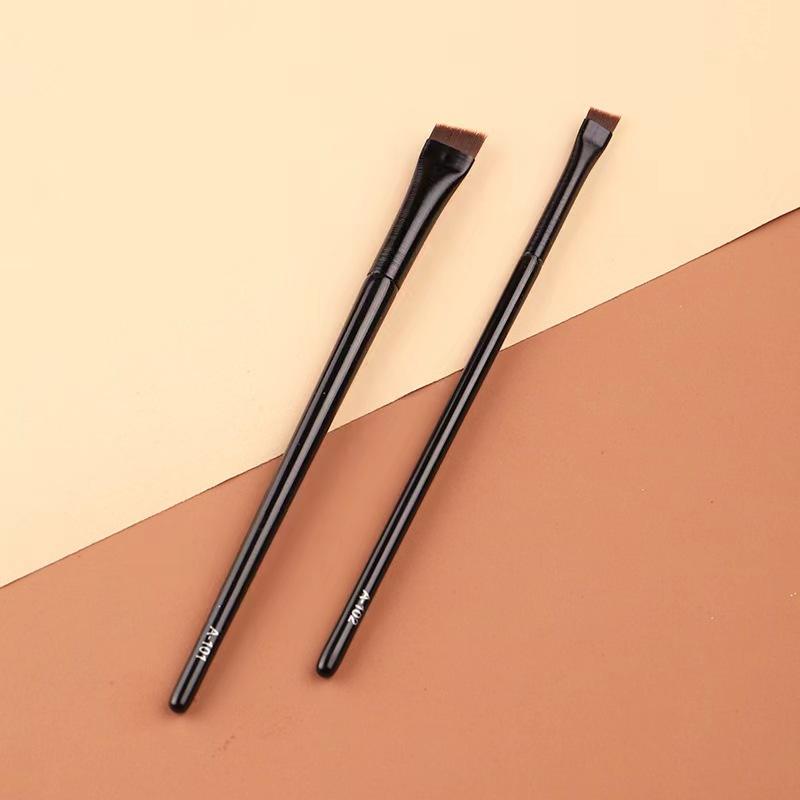 High Quality Fine Slanted Eyeliner Eyebrow Brush Makeup Tool