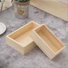 Natural Wood Storage Box - Versatile and Stylish Organizer for Home and Office - Durable and Eco-Friendly Design